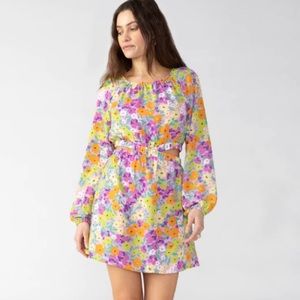 Sanctuary Floral Print Mini Dress